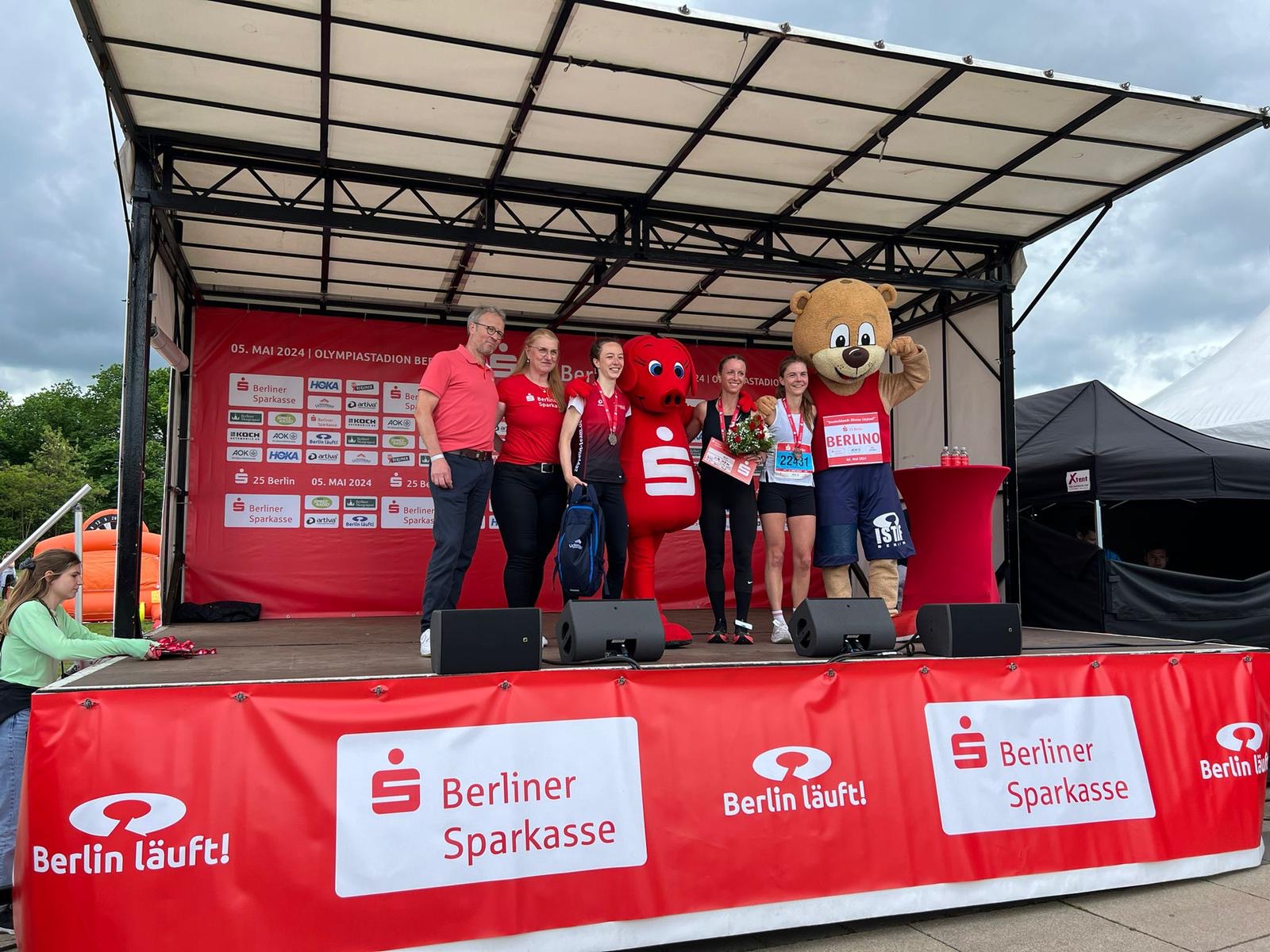 Franzi B. wird Zweite beim S25 Berlin Halbmarathon!